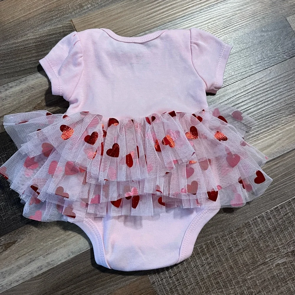 Valentines onesie with tutu - Picture 2 of 3